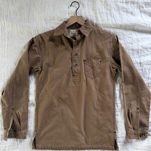 RRL Double RL Ralph Lauren Smock
Jacket Overshirt, Duck Overall Canvas
